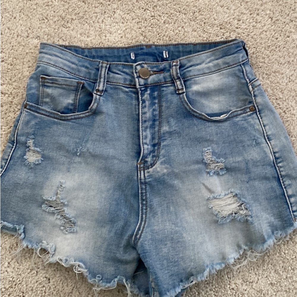 Blue Denim Jean Shorts Size XS